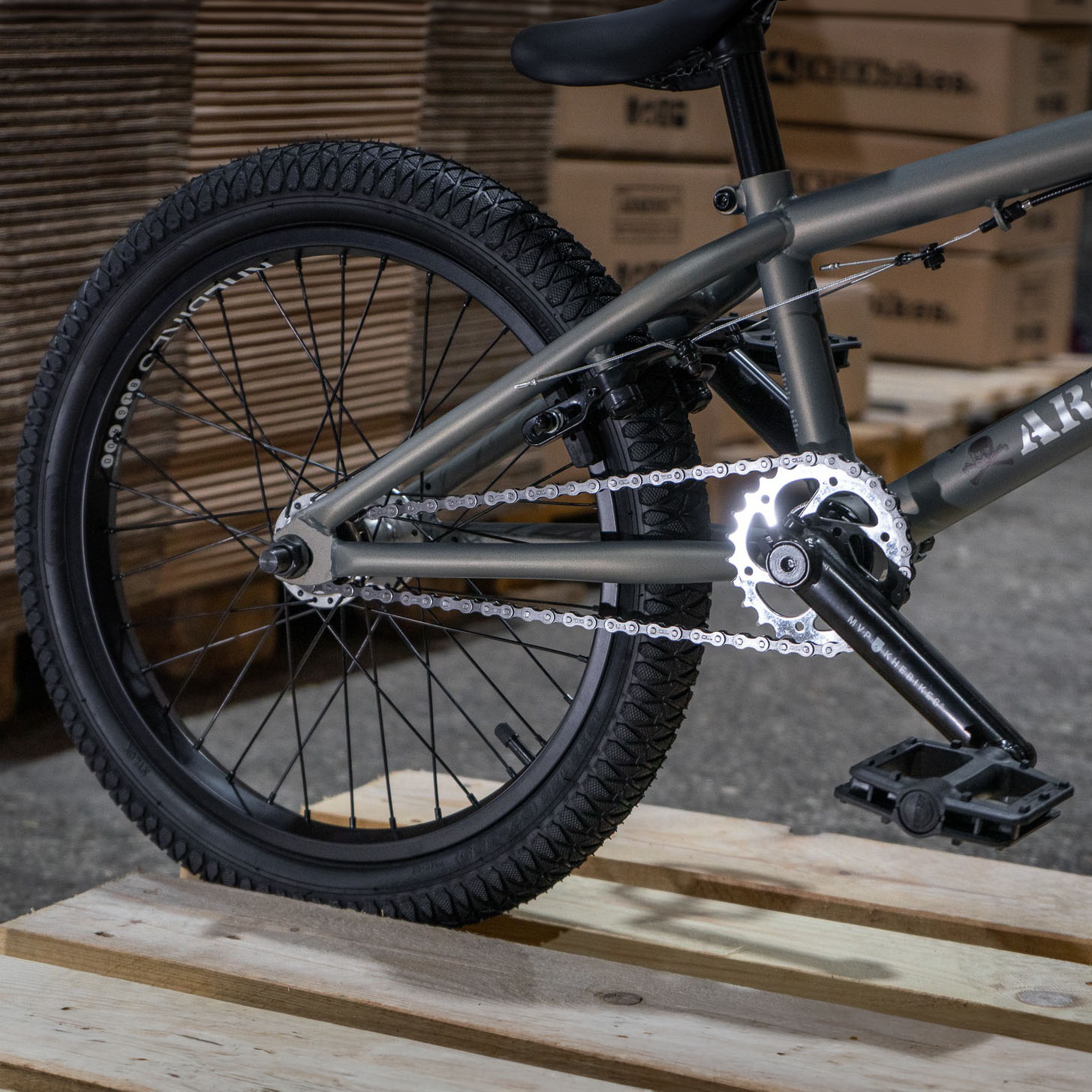 Cadre de vélo CR-MO standard adulte BMX 20 pouces